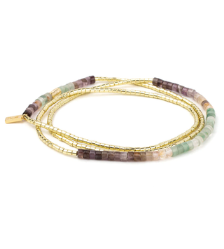 SCOUT OMBRE STONE WRAP BRACELET
