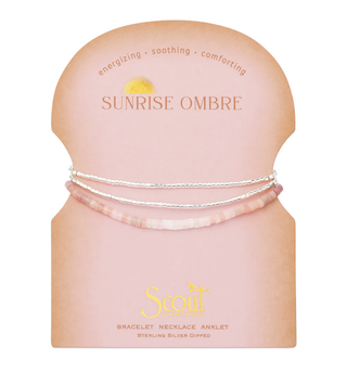 SCOUT OMBRE STONE WRAP BRACELET