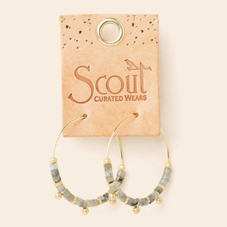 SCOUT STONE DISC HOOPS