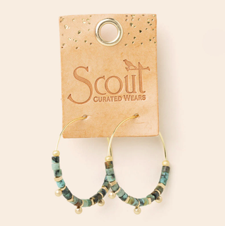 SCOUT STONE DISC HOOPS