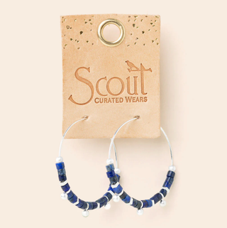SCOUT STONE DISC HOOPS