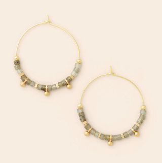SCOUT STONE DISC HOOPS