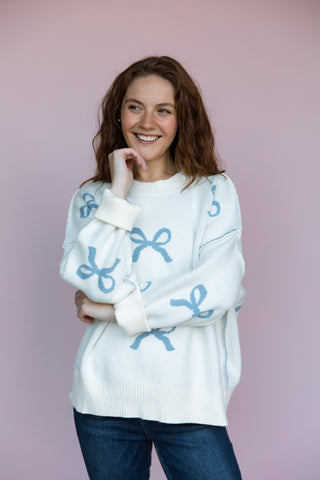 SHE + SKY BOWIE SWEATER