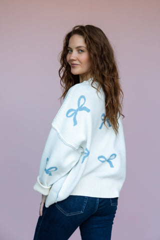 SHE + SKY BOWIE SWEATER