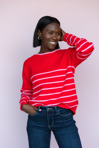 SHE + SKY REVERSIBLE BOW CARDI