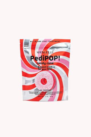 SPONGELLE CANDY CANE PEDIPOP