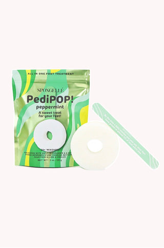SPONGELLE PEPPERMINT PEDIPOP