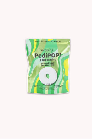 SPONGELLE PEPPERMINT PEDIPOP