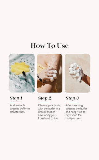 SPONGELLE WILDFLOWER BODY WASH BUFFERS