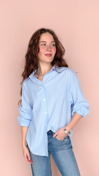 TREND NOTES STRIPE REECE TOP