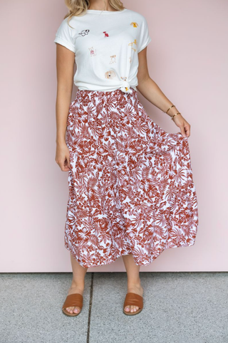 VELVET HEART ROSEANNE SKIRT
