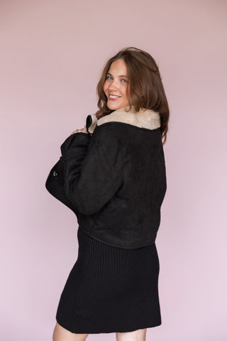 VINTAGE HAVANA SHERPA TRENCH COAT