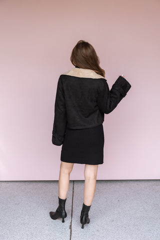 VINTAGE HAVANA SHERPA TRENCH COAT
