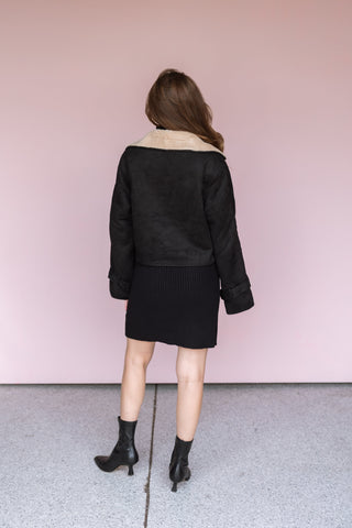 VINTAGE HAVANA SHERPA TRENCH COAT