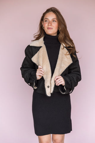 VINTAGE HAVANA SHERPA TRENCH COAT