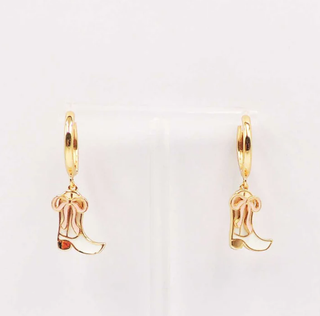 WHAT'S HOT JEWELRY COWBOY DROP EARRINGS
