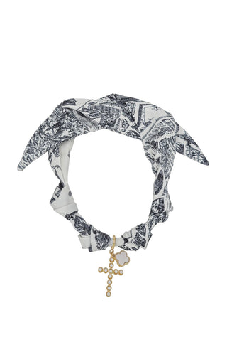 WHAT'S HOT JEWELRY CROSS SCARF NECKLACE