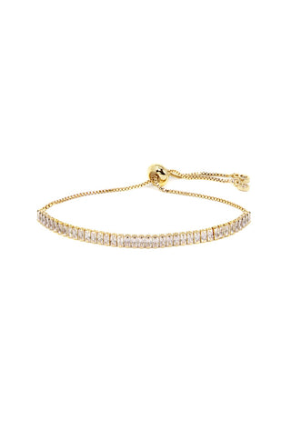 WHAT'S HOT JEWELRY CZ BAGUETTE BRACELET