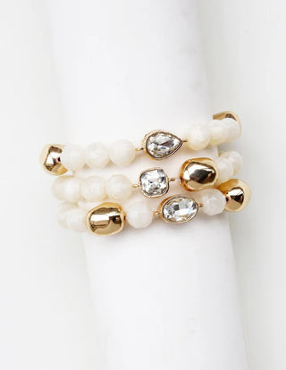 WHAT'S HOT JEWELRY NATURAL STONE BRACELET
