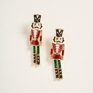 WHAT'S HOT JEWELRY NUTCRACKER EARRINGS