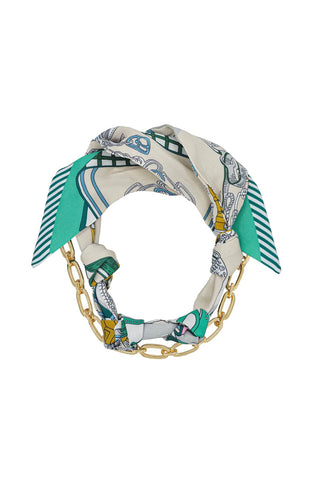 WHAT'S HOT JEWELRY SCARF CHAIN NECKLACE