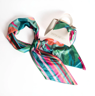WINTON AND WAITS COSTA FLORAL SCARF