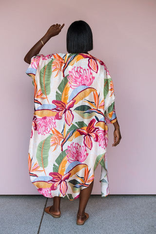 WINTON AND WAITS WEST PALM KIMONO