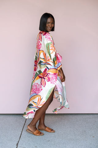 WINTON AND WAITS WEST PALM KIMONO
