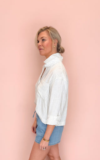 WISHLIST SHANE BUTTON UP