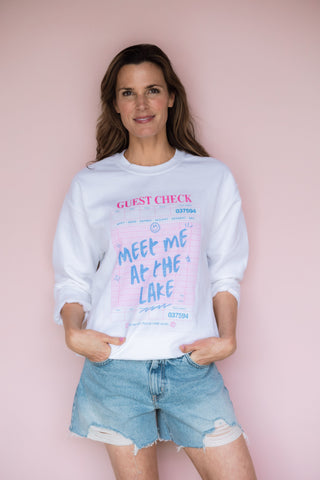 WKNDER MEET ME AT THE LAKE SWEATSHIRT