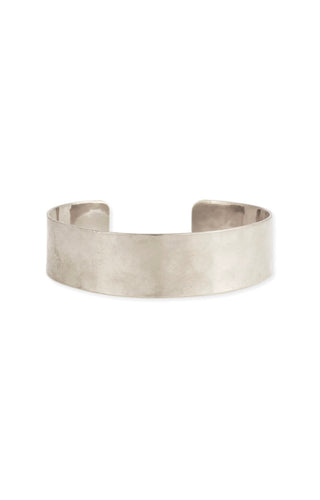 ZAD SIL HAMMERED NARROW CUFF